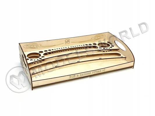 Рабочая станция №1 с нишей под коврик. WorkStation №1. Собранная