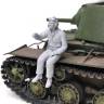 Фигура командира танка СССР 1943 г., поза 3. Масштаб 1:35