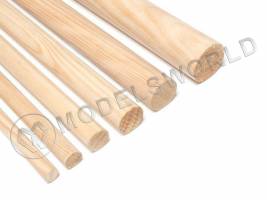 Круглая заготовка, бальза. Диаметр 6.5 мм, длина 914 мм (1 шт)