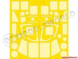 Окрасочная маска для Merlin HC.3, Airfix. Масштаб 1:48