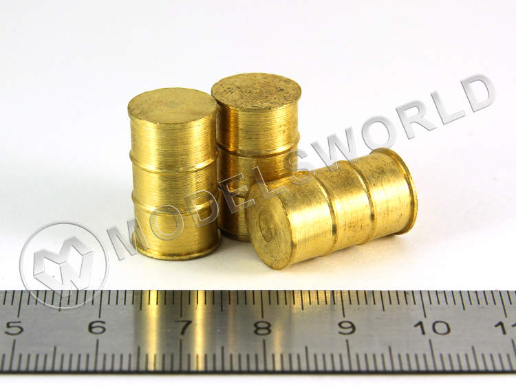 Бочка металлическая, 19х11 мм - фото 1