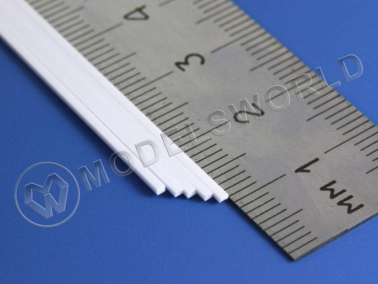 Полоска пластиковая 0.75х1.0 мм, 10 шт - фото 1