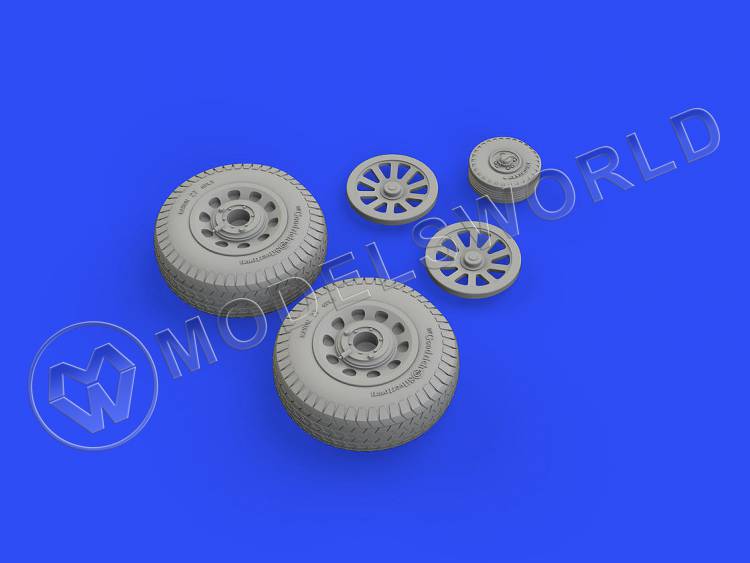 Дополнение для P-51D колёса, Eduard. Масштаб 1:48 - фото 1