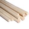 Комплект круглая заготовка, береза. Диаметр 11 мм, длина 50 см, 10 шт
