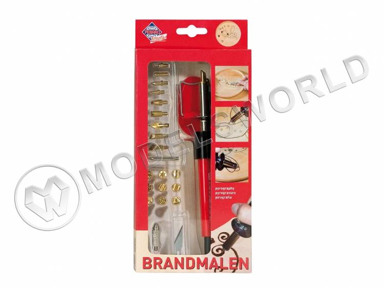 Выжигатель по дереву с 20 насадками - фото 1