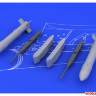 Комплект Brassin для модели S-21 Soviet unguided rocket, Eduard/Airfix. Масштаб 1:72