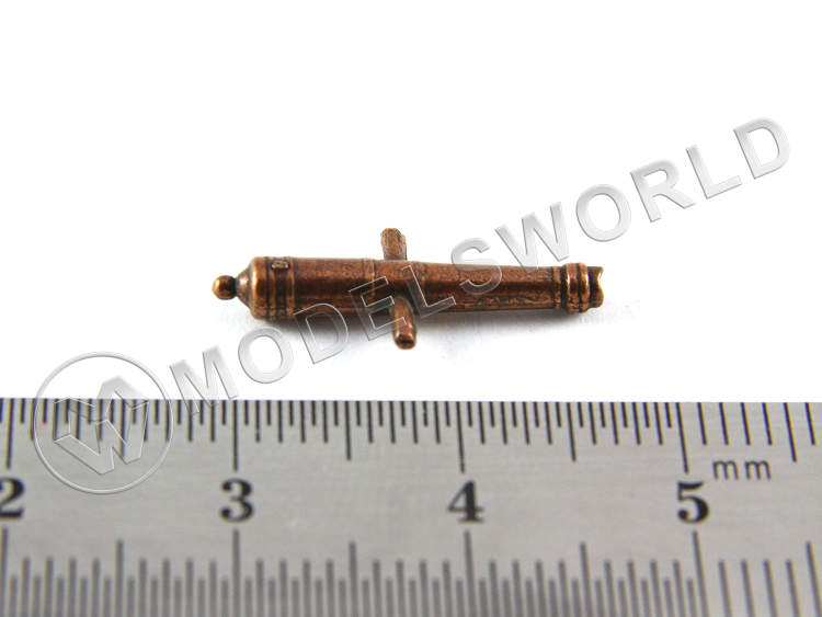 Пушка, под бронзу, 18 мм, 2 шт Пушка, под бронзу, 18 мм, 2 шт - фото 1