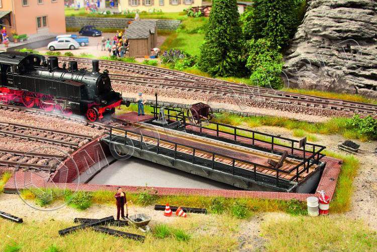 Сегментный поворотный круг NOCH. Масштаб H0 - фото 1