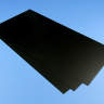 Черный пластик 0.75 мм, 2 листа 15х30 см