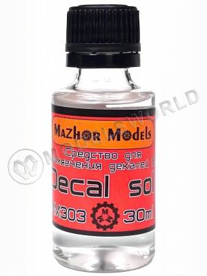 Средство для размягчения декалей Mazhor Models Клей, 30 мл