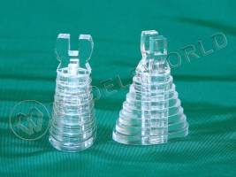 Держатель модели,оргстекло , 49мм, 1 шт