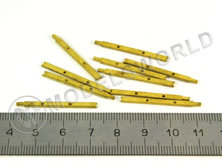 Стойка, 2 отверстия, 28 мм Стойка, 2 отверстия, 28 мм - фото 1