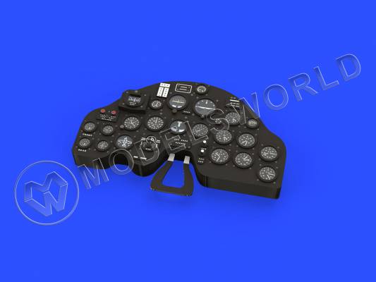 Дополнение для P-38F LööKplus (цвет. приборная доска, ремни, шасси, компрессоры, маски), Tamiya. Масштаб 1:48