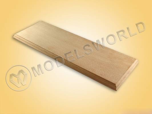 Основание прямоугольное 270x100 мм, бук