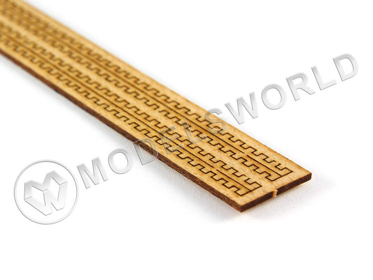 Рейки для решеток, бук, 300х1 мм, 4 шт - фото 1