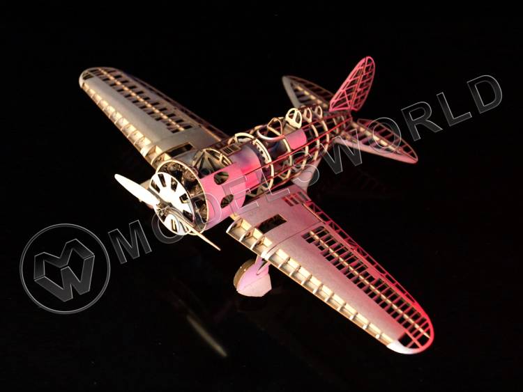 Каркасная модель из картона советский истребитель И-16. Масштаб 1:35 Каркасная модель из картона советский истребитель И-16. Масштаб 1:35 - фото 1