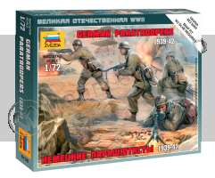 Немецкие парашютисты 1939-1942. Масштаб 1:72