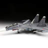 Склеиваемая пластиковая модель Российский многоцелевой истребитель завоевания превосходства в воздухе Су-30СМ. Масштаб 1:72