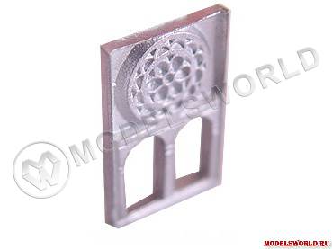 Окно квадратное с узором 10х17 мм, 3 шт.