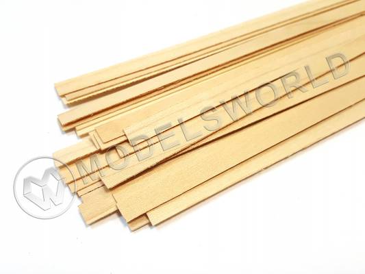 Рейка 0.5х6.0x500 мм, белый клен, 1 шт.