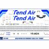 Декаль MD-82 TendAir. Масштаб 1:144