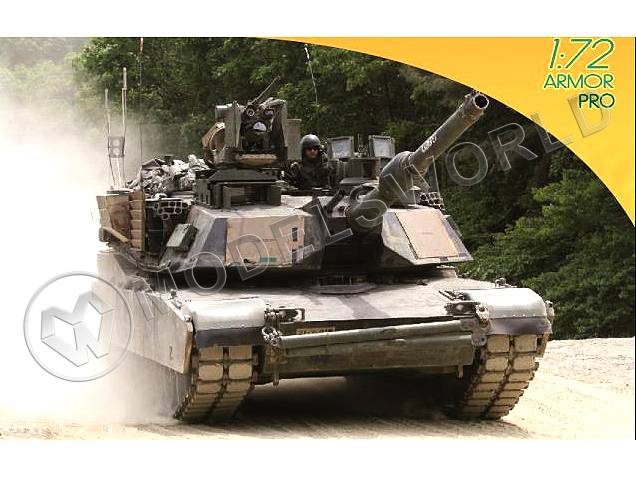 Склеиваемая пластиковая модель Американский танк M1A2 SEP V2 Abrams. Масштаб 1:72 - фото 1