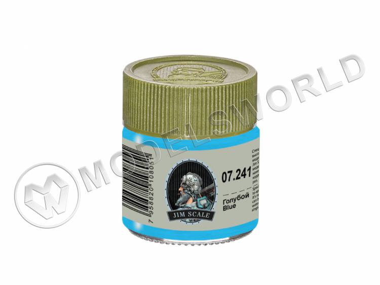 Спиртовая краска Jim Scale Голубой Blue, 10 мл - фото 1