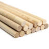 Круглая заготовка, береза. Диаметр 10 мм, длина 50 см (1 шт)