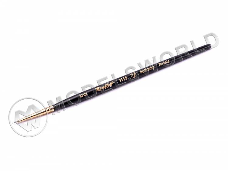 Кисть круглая Roubloff серии 1115 № 00, колонок - фото 1