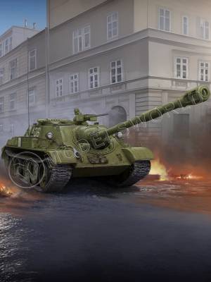 Склеиваемая пластиковая модель Советская СУ-122-54. Масштаб 1:35