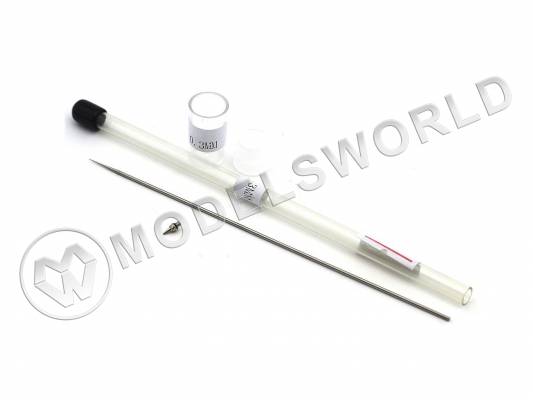 Набор для резьбовых аэрографов JAS, 0.3 мм (игла, сопло)