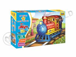 Игрушка конструктор. Паровоз