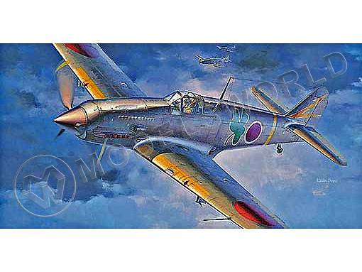 Склеиваемая пластиковая модель самолет Ki61-I Tony (Hien). Масштаб 1:72 - фото 1