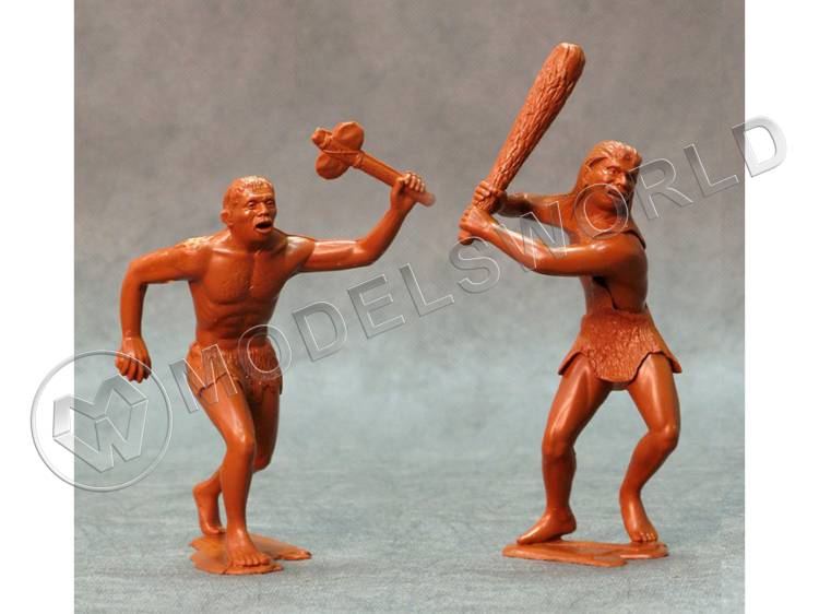 Фигуры Пещерные люди, набор №1 из 2 фигур, 150 мм - фото 1