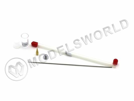 Набор для конусных аэрографов JAS, 0.5 мм (игла, сопло, диффузор)