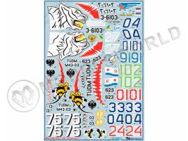 Декаль Микоян МиГ-29, часть 1. Масштаб 1:32