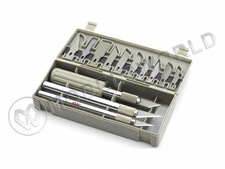 Набор ножей JAS с цанговым зажимом, 22 предмета - фото 1