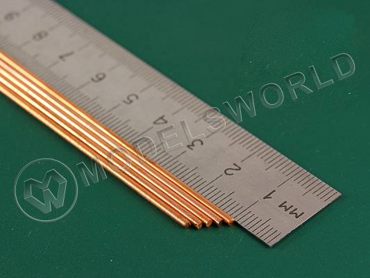 Пруток медный 2.5 мм, 4 шт
