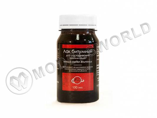 Лак битумный  для состаривания, 100 мл