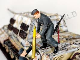 Фигура танкиста, Германия, лето 1943 г., поза 5. Масштаб 1:35