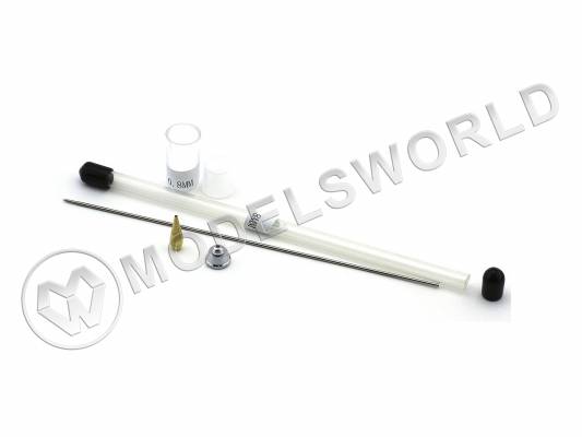 Набор для конусных аэрографов JAS, 0.8 мм (игла, сопло, диффузор)