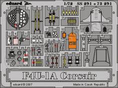 Фототравление для модели F4U-1A, Tamiya. Масштаб 1:72 - фото 1