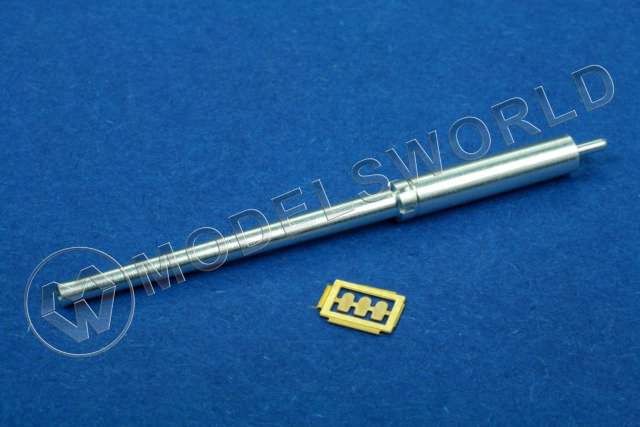 Металлический ствол 37mm M6 L/56.6 Barrel for M8 Greyhound. Масштаб 1:35 - фото 1