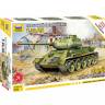 Склеиваемая пластиковая модель Советский средний танк Т-34/85. Масштаб 1:72