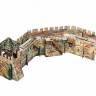 Модель из бумаги Крепостная стена, серия Средневековый город