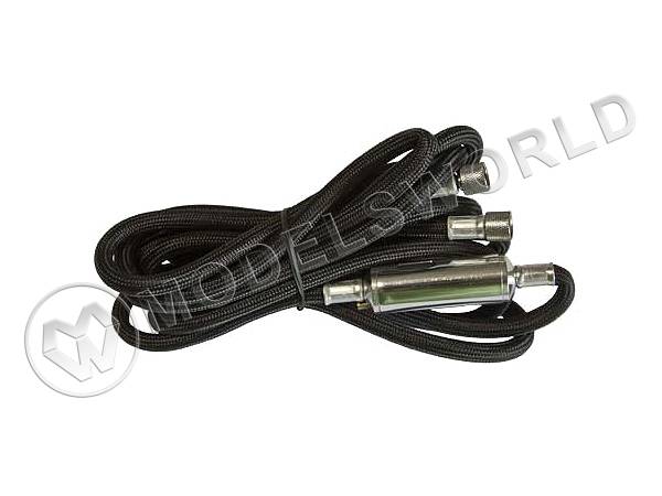 Шланг 1422, G1/8" х G1/8" с фильтром, 3 м Шланг 1422, G1/8" х G1/8" с фильтром, 3 м - фото 1