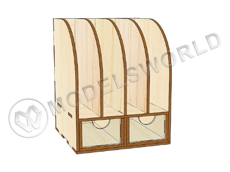 Mini модуль-органайзер для литников с ящиками - фото 1