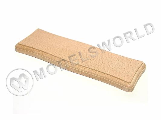 Основание фигурное 300х100 мм, бук