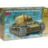 Склеиваемая пластиковая модель Советский тяжелый танк образца 1940 г. с пушкой Л-11 КВ-1. Масштаб 1:35