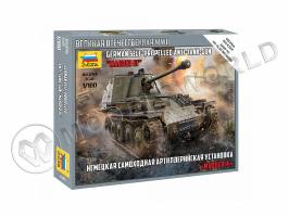 Склеиваемая пластиковая модель Немецкая самоходная артиллерийская установка Мардер III. Масштаб 1:100